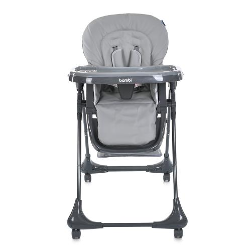 Стільчик для годування Bambi M 3233L-G Gray (M 3233L-G -2/64,18) - фото 3