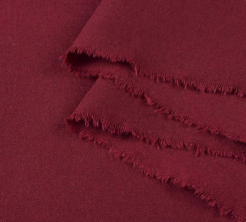 Тканина льон ширина 144 см Червоний (12646.044)