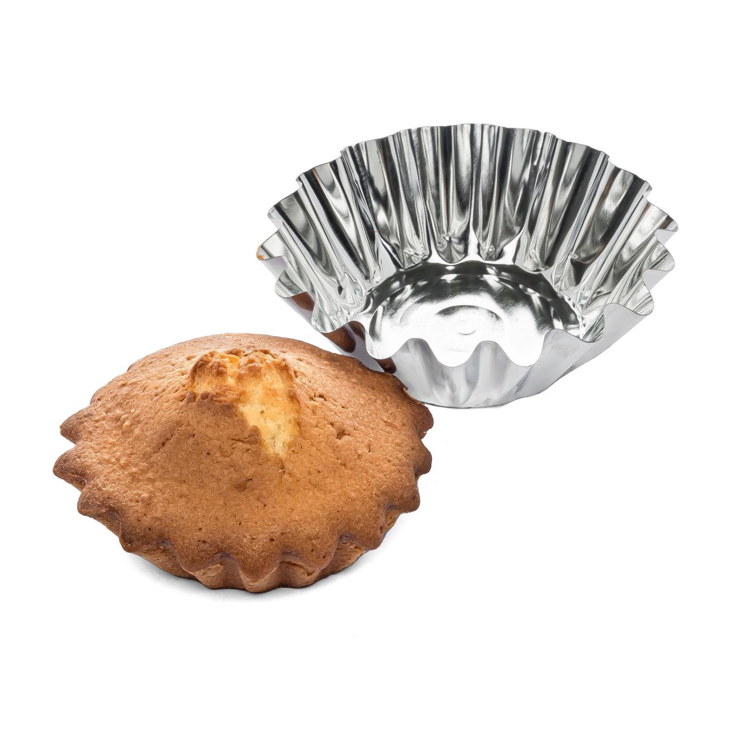 Формочки для выпечки кексов и тарталеток Ø 11,5x6x4 см 10 шт. (84024) - фото 12 Формочки для выпечки кексов и тарталеток Ø 11,5x6x4 см 10 шт. (84024) - фото 12