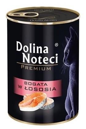 Корм влажный для кошек Dolina Noteci Premium с лососем 400 г (1718597290)
