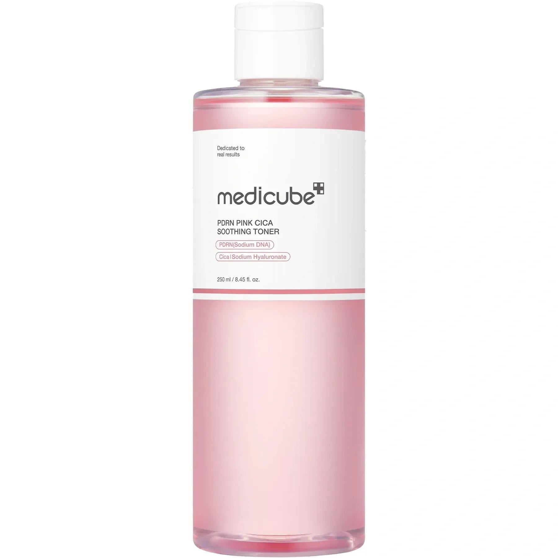 Тонер с полинуклеотидами и цинтелой успокаивающий Medicube PDRN Pink Cica Soothing Toner 250 мл (27352773)