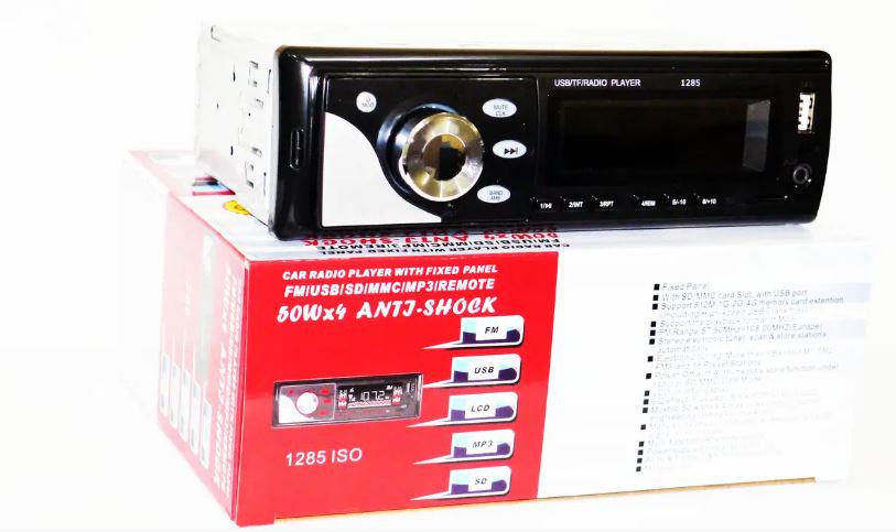 Автомагнитола 1DIN 1285 ISO MP3/FM/USB/microSD карта (17447) - фото 3