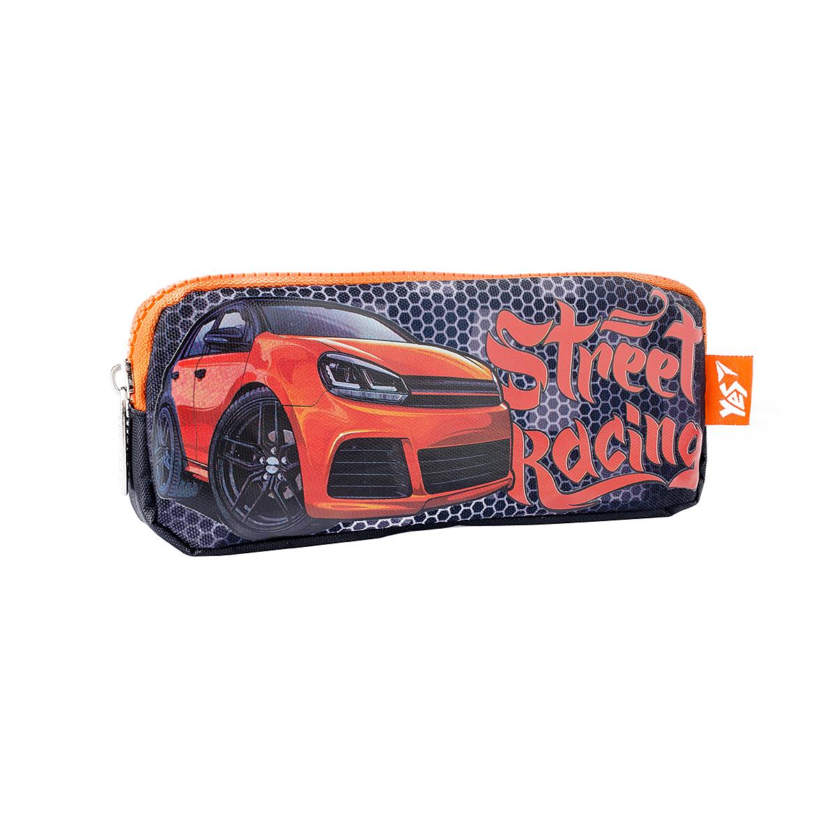 Пенал мягкий YES TR-19 Street Racing (532932)