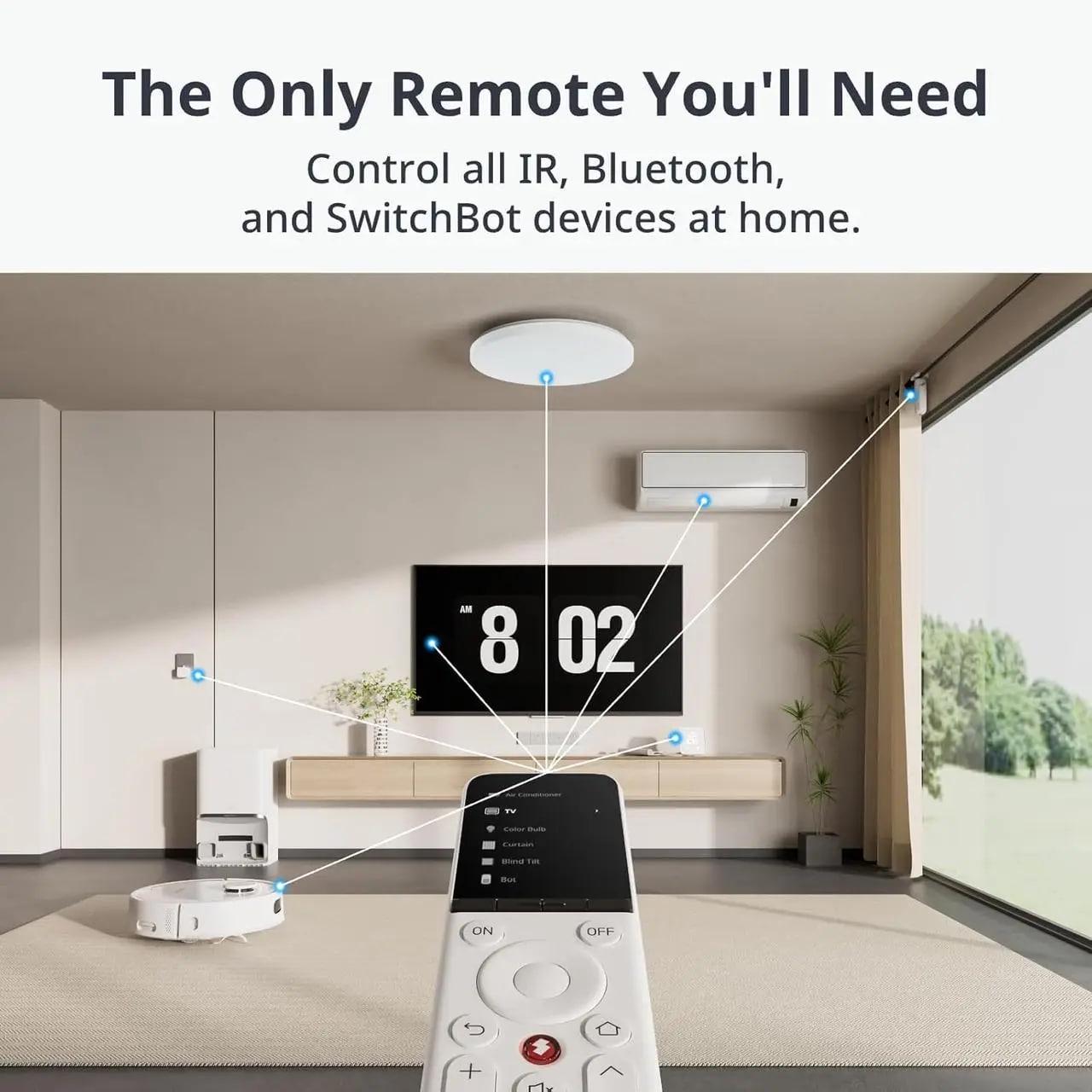 Смарт-пульт універсальний SwitchBot Remote Bluetooth/IR 2000 mAh (7/571) - фото 4