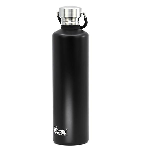 Бутылка для воды Cheeki Classic Single Wall 1 л Matte Black (CB1000MB1)