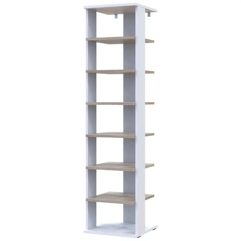 Тумба для обуви Doros Паоло Дуб Сонома/Белый (41516041)