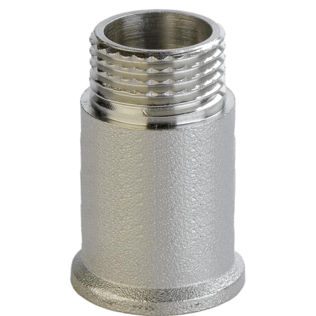 Подовжувач нікельований VA штампований з буртом 1/2" 20 мм (А3503А) Подовжувач нікельований VA штампований з буртом 1/2" 20 мм (А3503А)