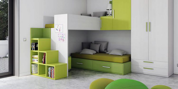Кровать двухъярусная Fmebel Пенсильвания 80x190 см