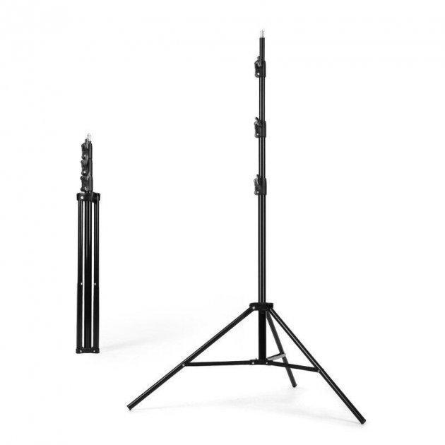 Лед-лампа кільцева для студійного освітлення LED лампа XD-260 26 см з пультом і штативом для фото і відео - фото 3