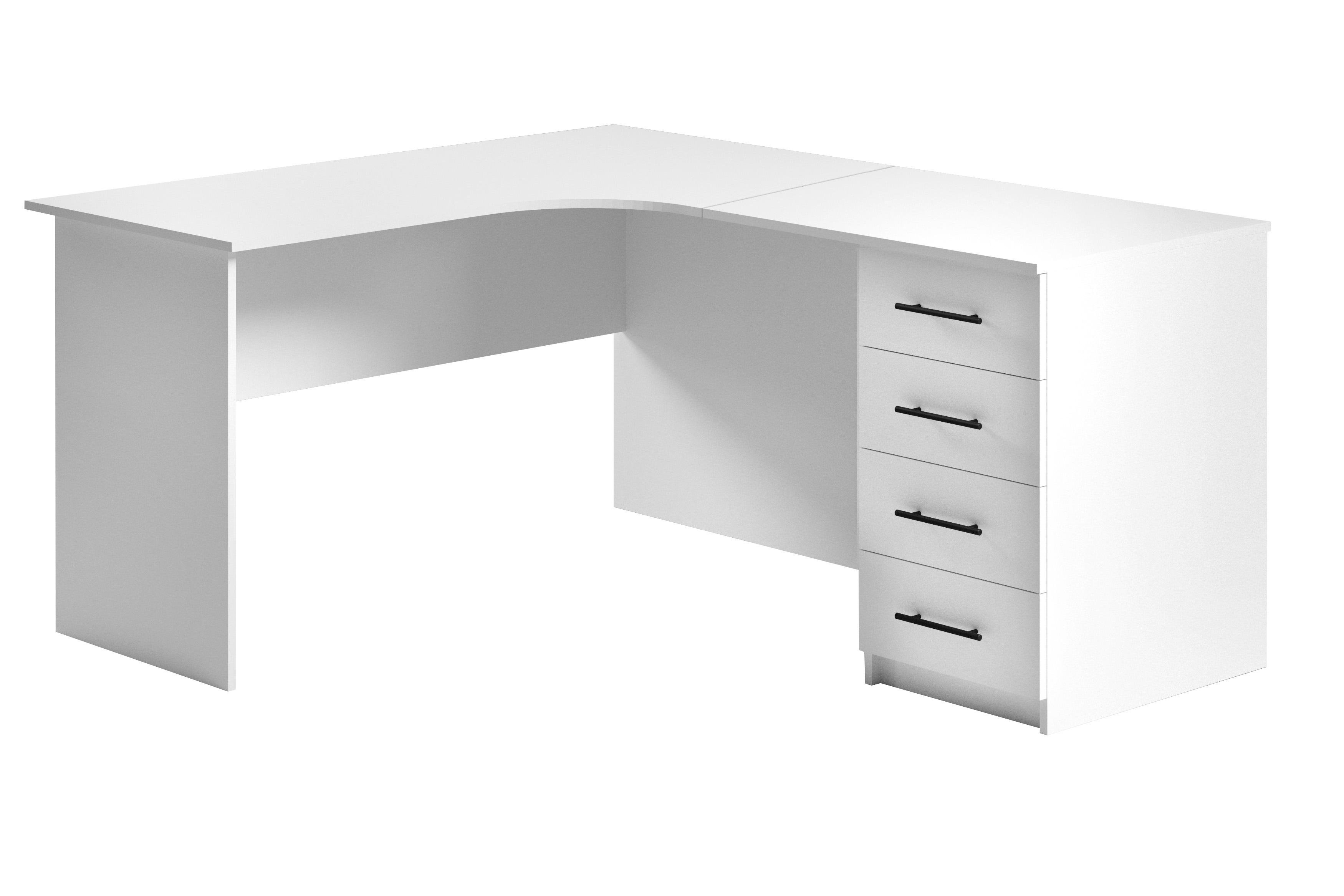 Письменный стол угловой ОП-202+404+302 Orange-Line Белый (401193)