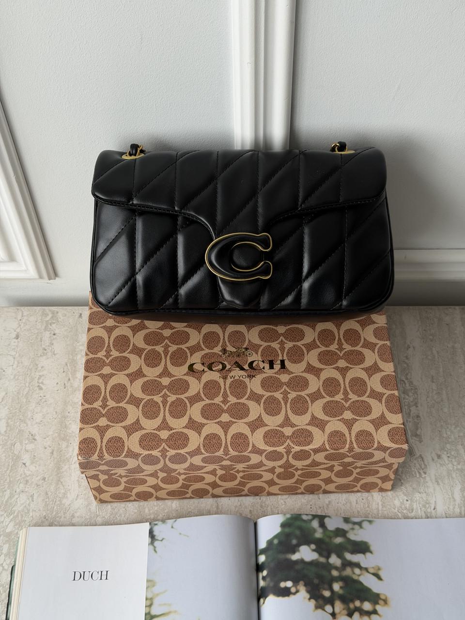 Сумка жіноча Coach Tabby Shoulder Bag 26 мат через плечі Коуч Таббі Чорний (2998082536) Сумка жіноча Coach Tabby Shoulder Bag 26 мат через плечі Коуч Таббі Чорний (2998082536)