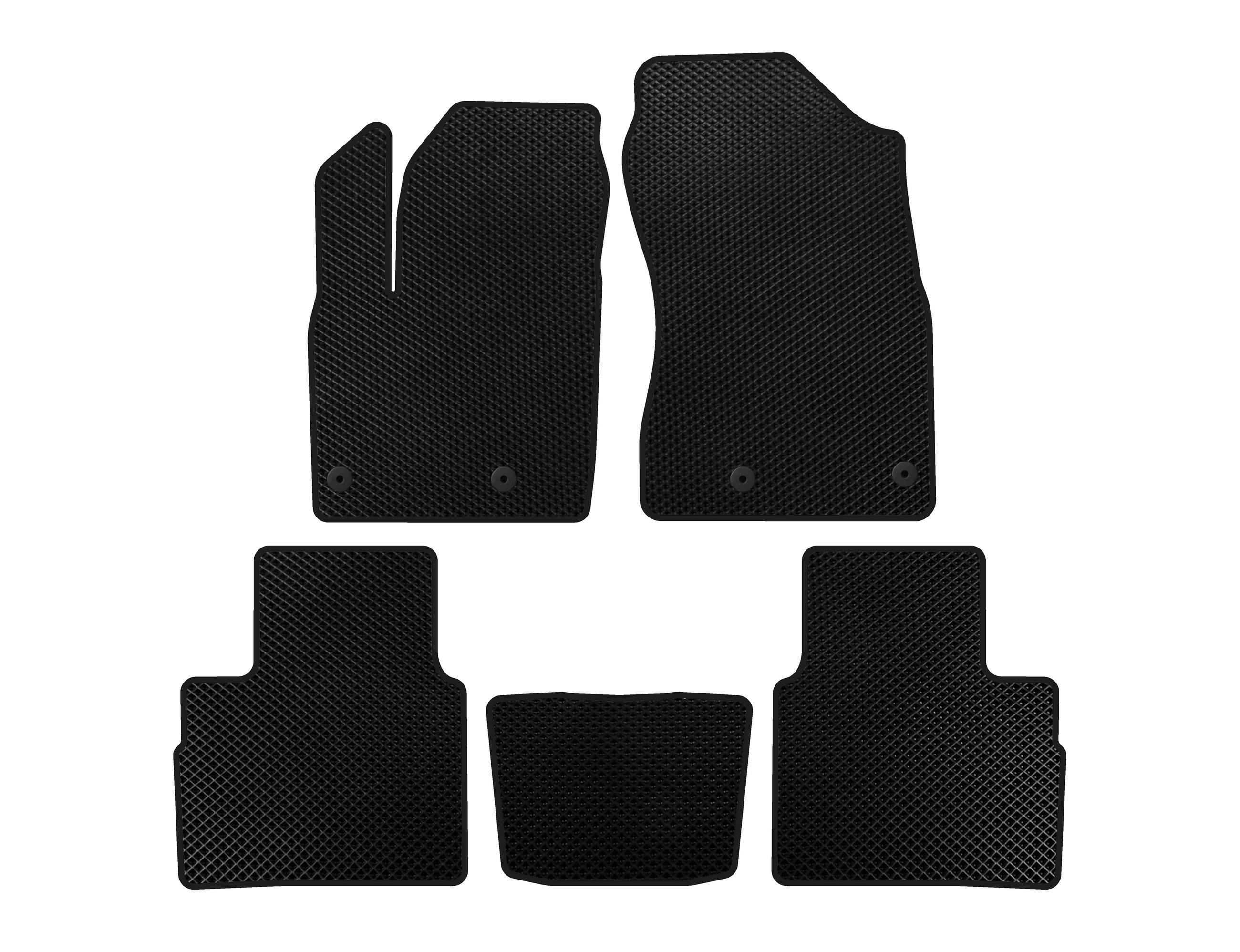 Коврики EVA Digital Designs для Nissan Qashqai 2021- гг. Черный (133515)