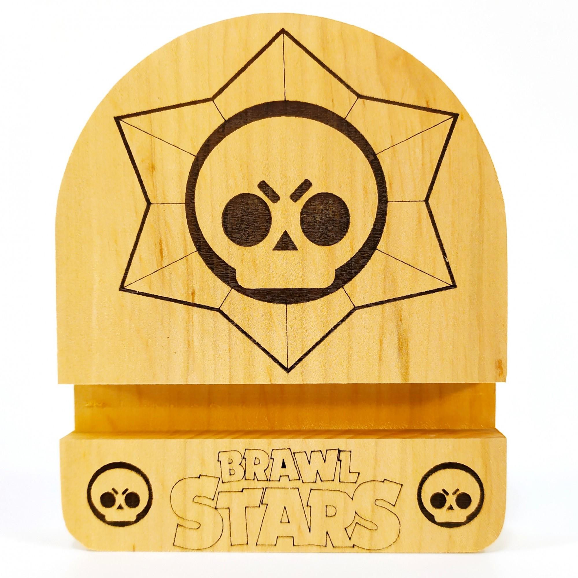 Подставка для телефона Майстерня містера Томаса Brawl Stars жетон 12х10 см