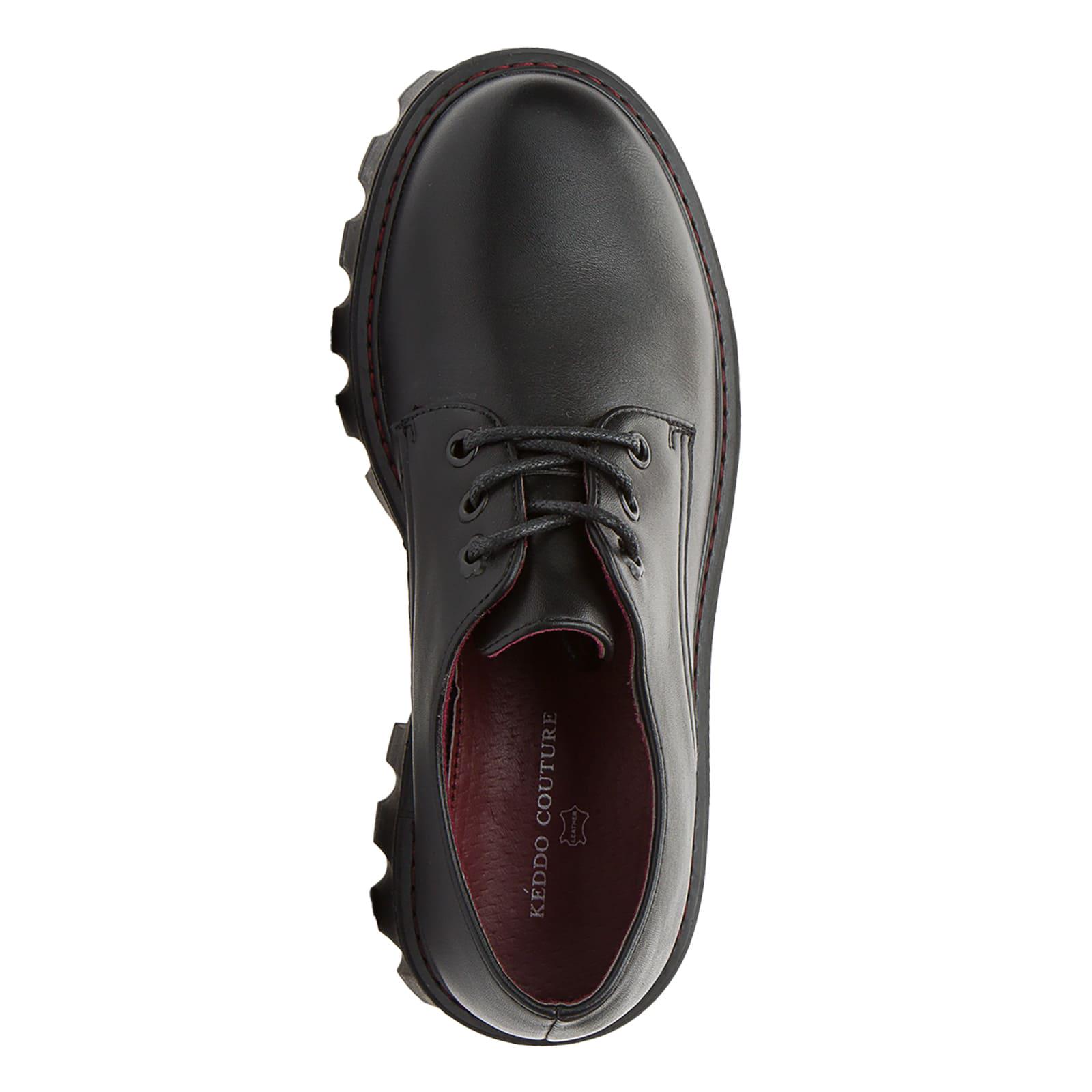 Туфлі для дівчинки KEDDO 92534845 р. 35 Чорний (9253484535) - фото 4 Туфлі для дівчинки KEDDO 92534845 р. 35 Чорний (9253484535) - фото 4