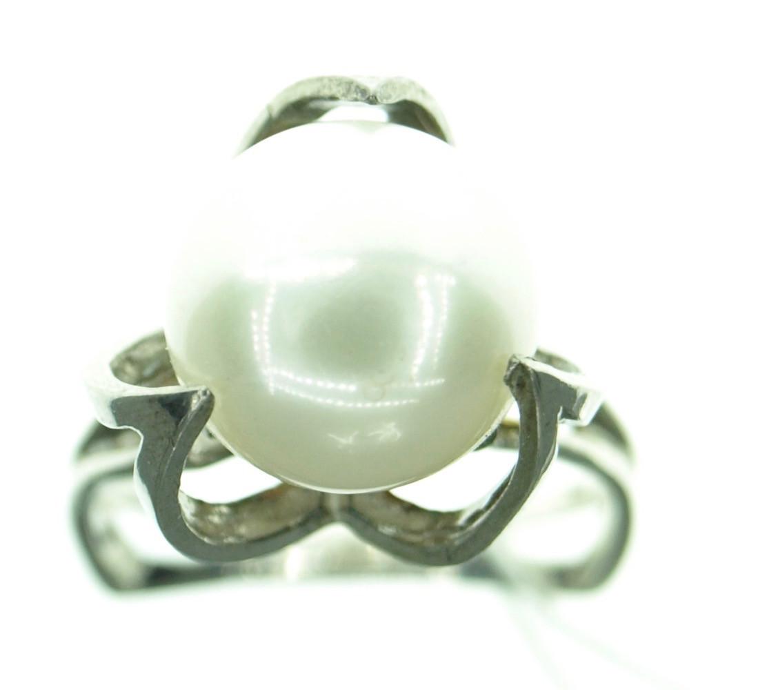 Кольцо из серебра с жемчугом (2101650339)