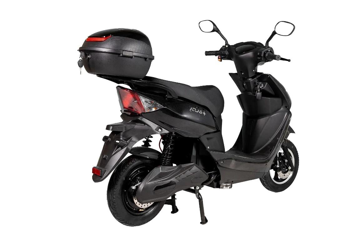 Электроскутер ATLAS Shark Box 1500W Black - фото 5 Электроскутер ATLAS Shark Box 1500W Black - фото 5