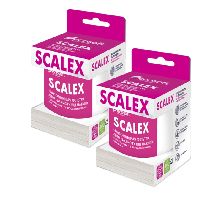 Набор наполнителей для фильтров от накипи Ecosoft SCALEX 2 шт. 200 мл (PSE200ECOх2)