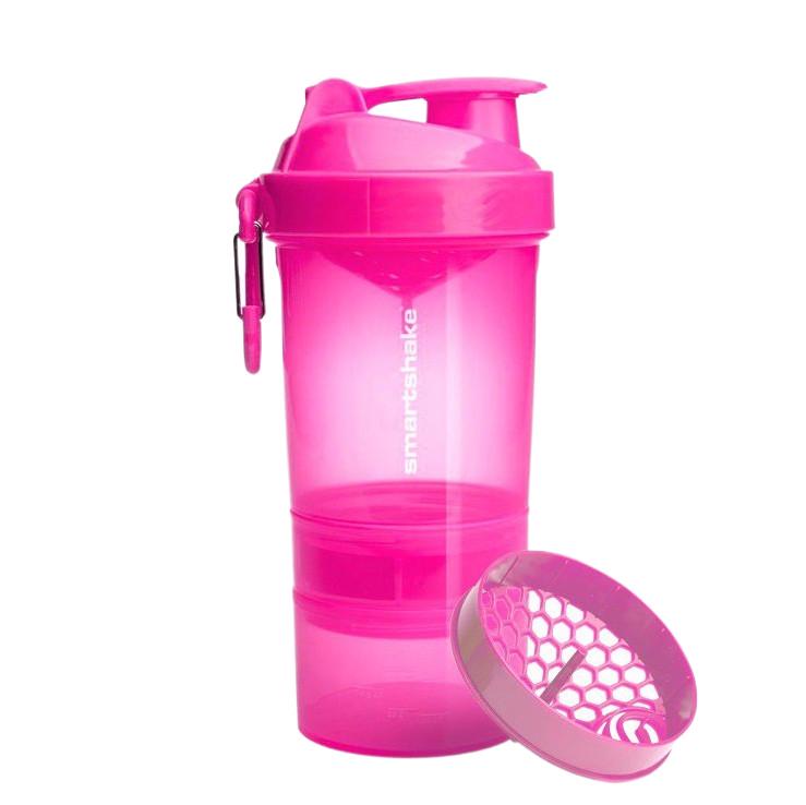 Шейкер спортивний SmartShake 2GO 600 ml Neon Pink