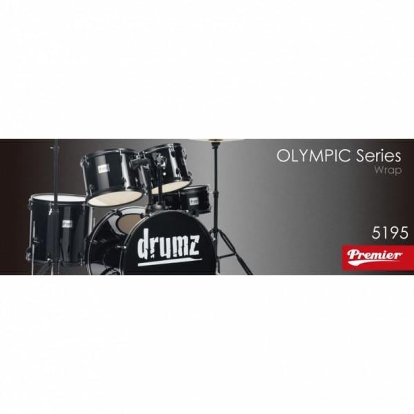 Ударная установка Premier 5195bk-s drumz rock22 Black-w RTP (48640) - фото 2