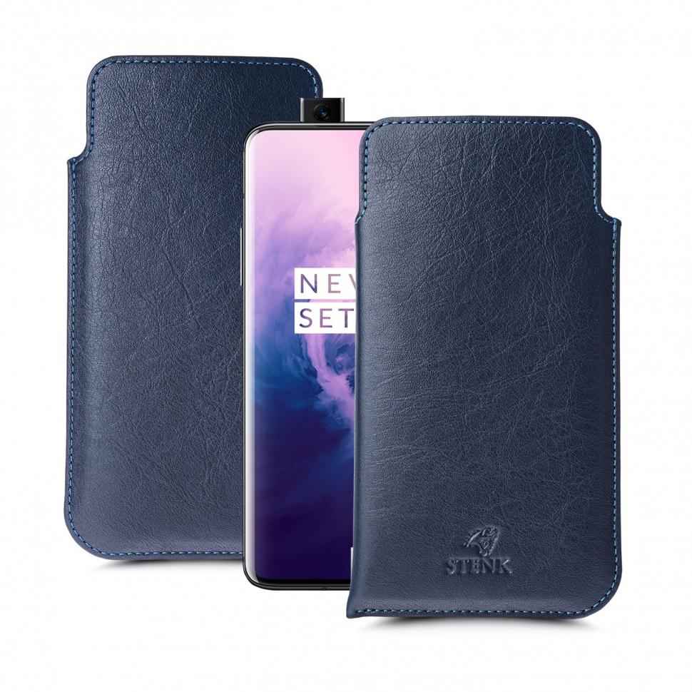 Футляр Stenk Elegance для OnePlus 7 Pro Синій (63328) Футляр Stenk Elegance для OnePlus 7 Pro Синій (63328)