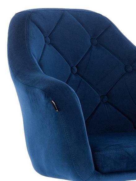 Кресло парикмахерское HR830 Синий (HR830Р) - фото 2