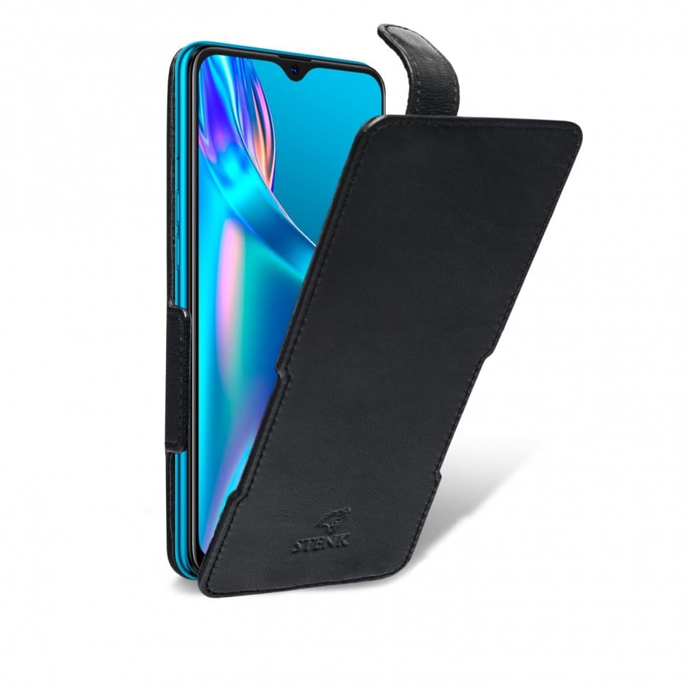 Чехол флип Stenk Prime для OPPO A12 Черный (66422)