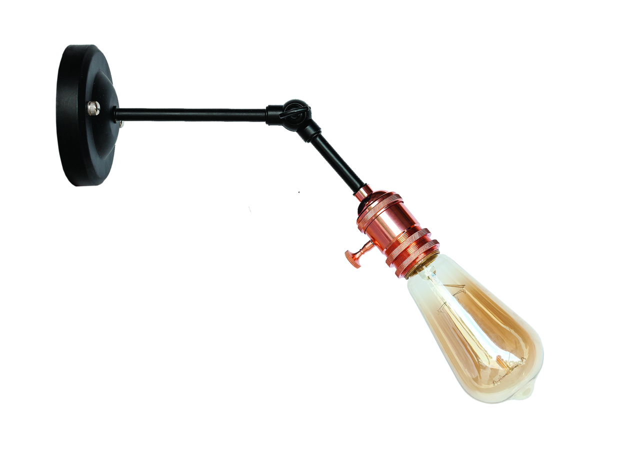 Бра Levistella Lofty с патроном AMP15 Черный/Бронзовый (1963530515)