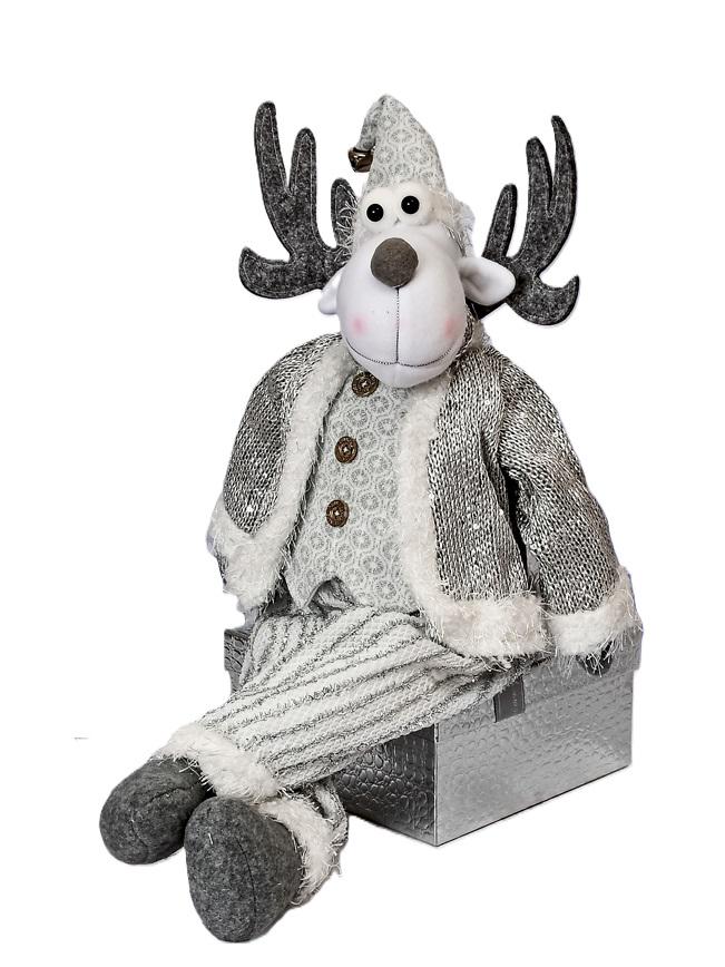 Новорічна фігура Santa&Co 51 см Silver (22092155)