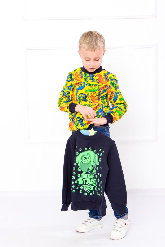 Комплект джемперів для хлопчика Носи своє 134 см 2 шт. Жовтий/Синій (6069-4-v7)