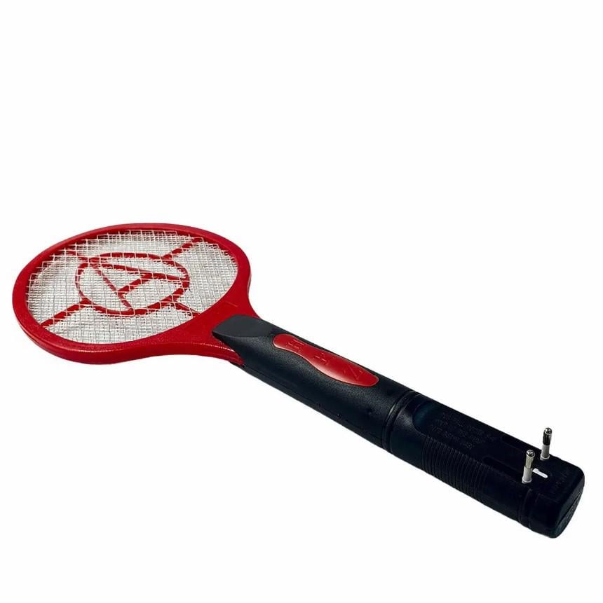 Мухобійка-ракетка електрична Annihilator від комарів і мух на акумуляторі від мережі 220В Червоний (7G-F-7433R) - фото 3 Мухобійка-ракетка електрична Annihilator від комарів і мух на акумуляторі від мережі 220В Червоний (7G-F-7433R) - фото 3