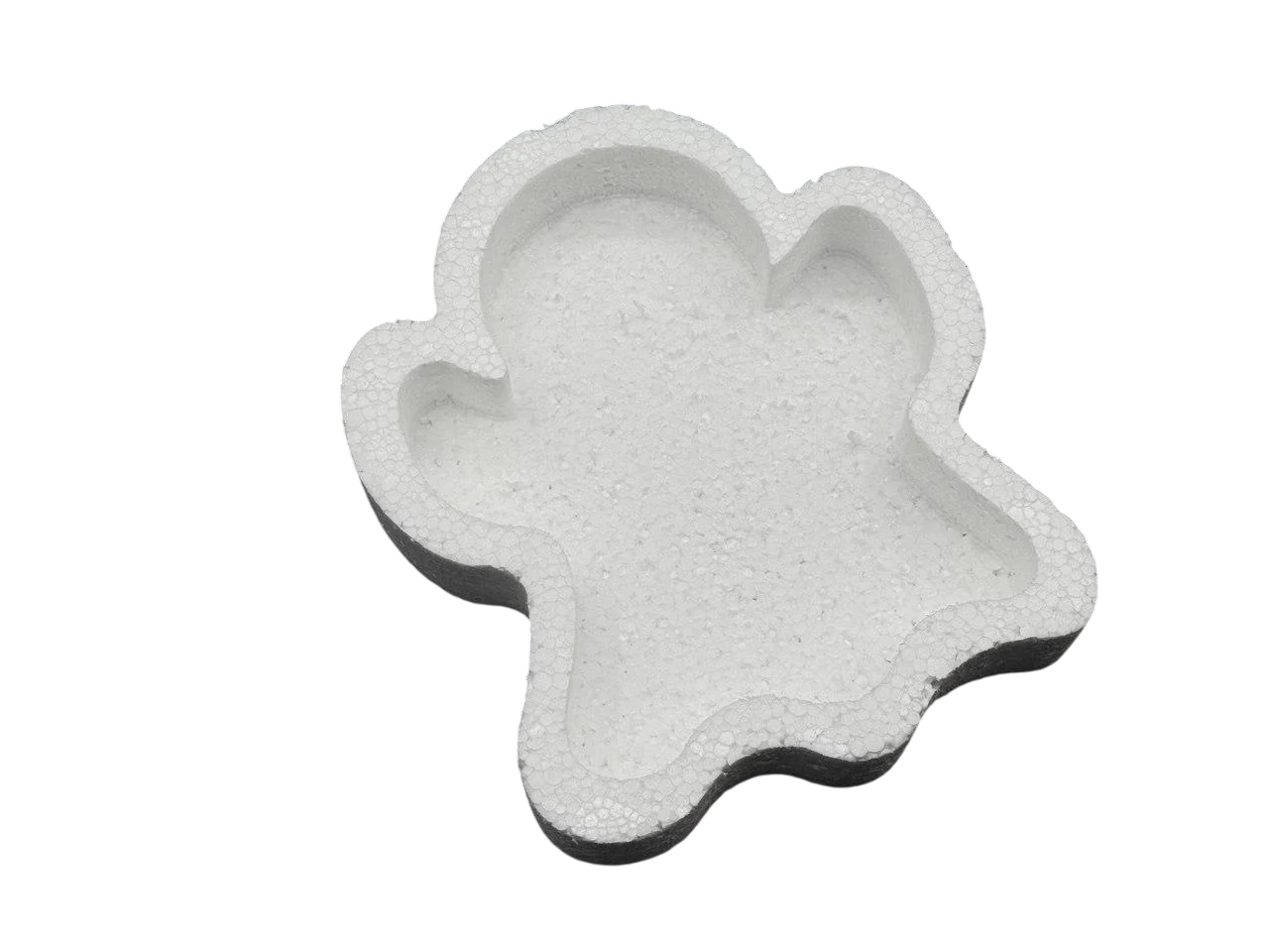 Пенобокс для декорирования Привидение пенопластовая заготовка для рукоделия 27х23,5 см Белый (PNB-100)