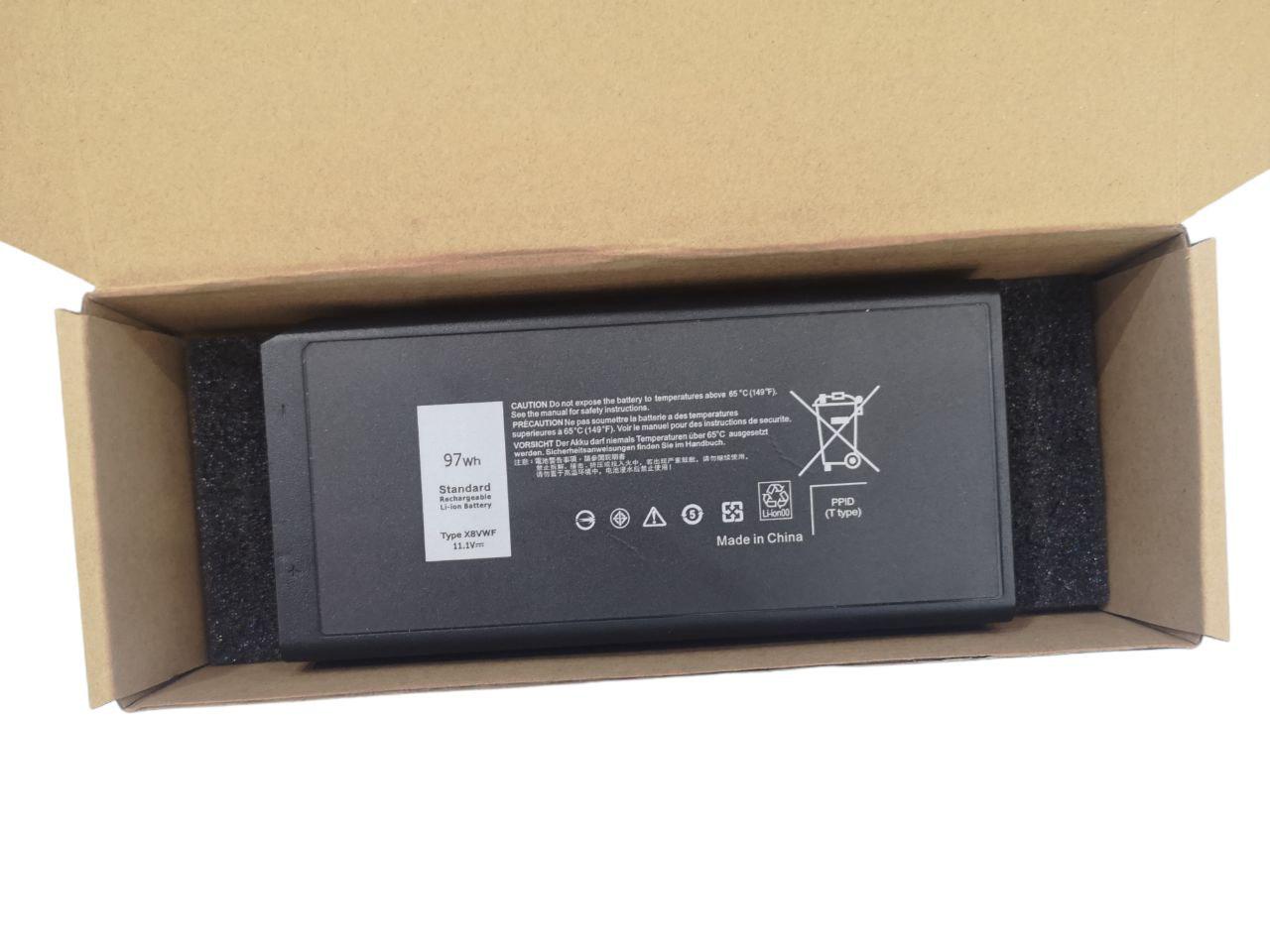 Акумулятор для Dell Latitude 14 5404/XN4KN/XRJDF/YGV51/05XT3V/X8VWF 8550 mAh 97Wh