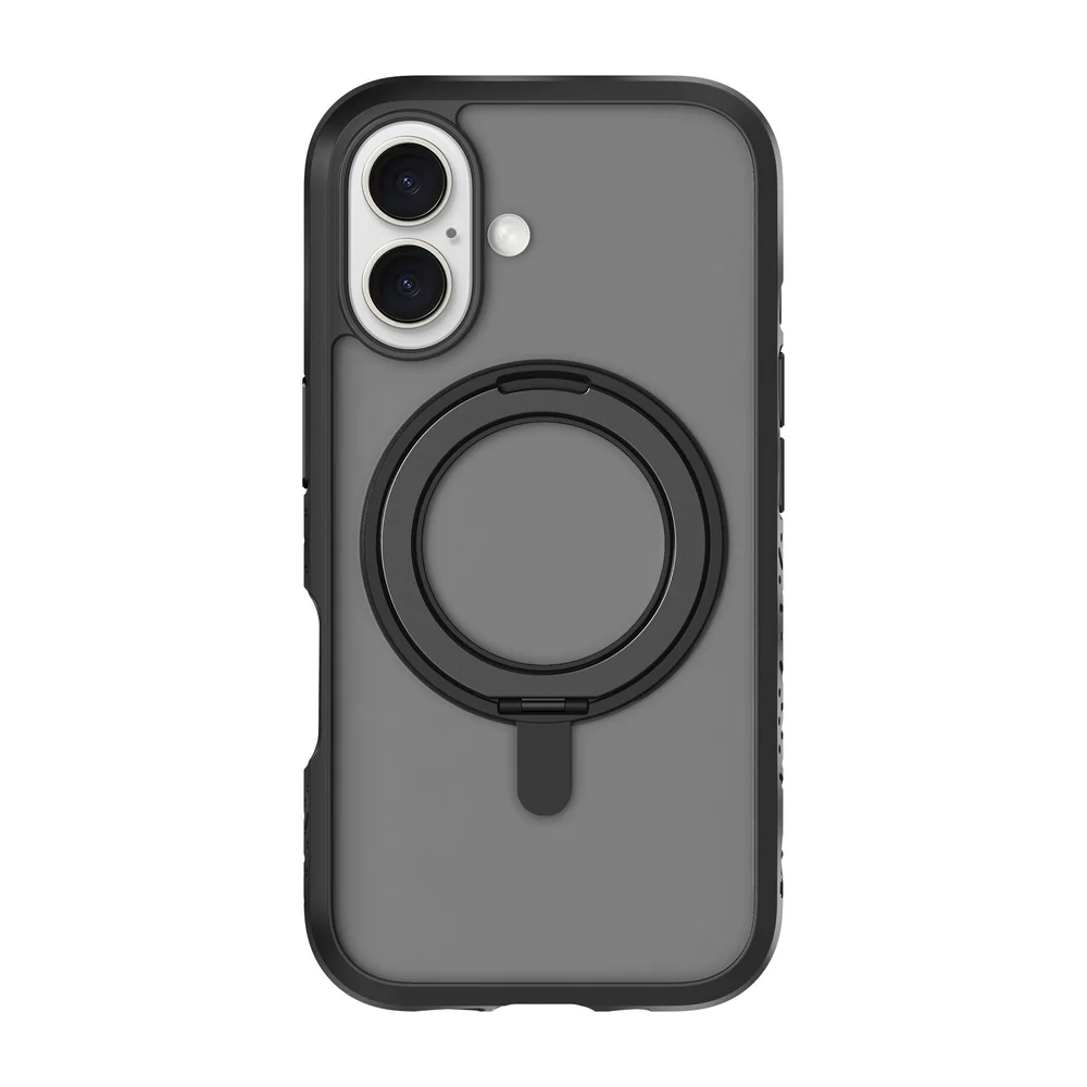 Чехол-накладка LAUT CRYSTAL MATTER case with MagSafe for iPhone 16 Midnight (L_IP24A_CM_BK)