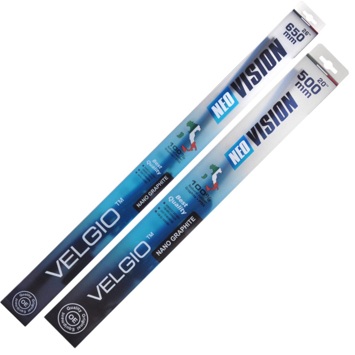 Комплект щеток бескаркасных стеклоочистителей Velgio Neo Vision для Volvo XC60 2010-2017 (sk_78)