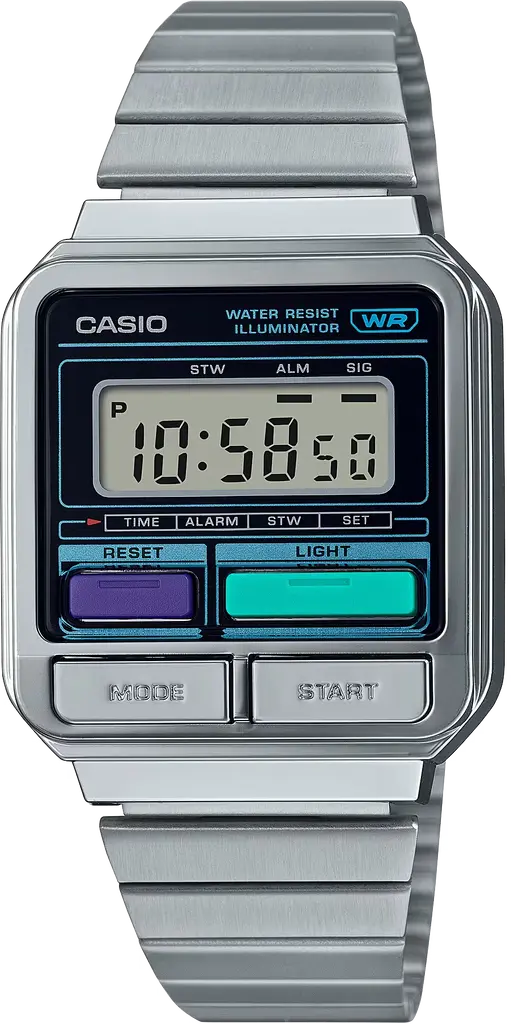 Наручные часы мужские Casio VINTAGE EDGY A120WE-1A с подсветкой (2932478117)