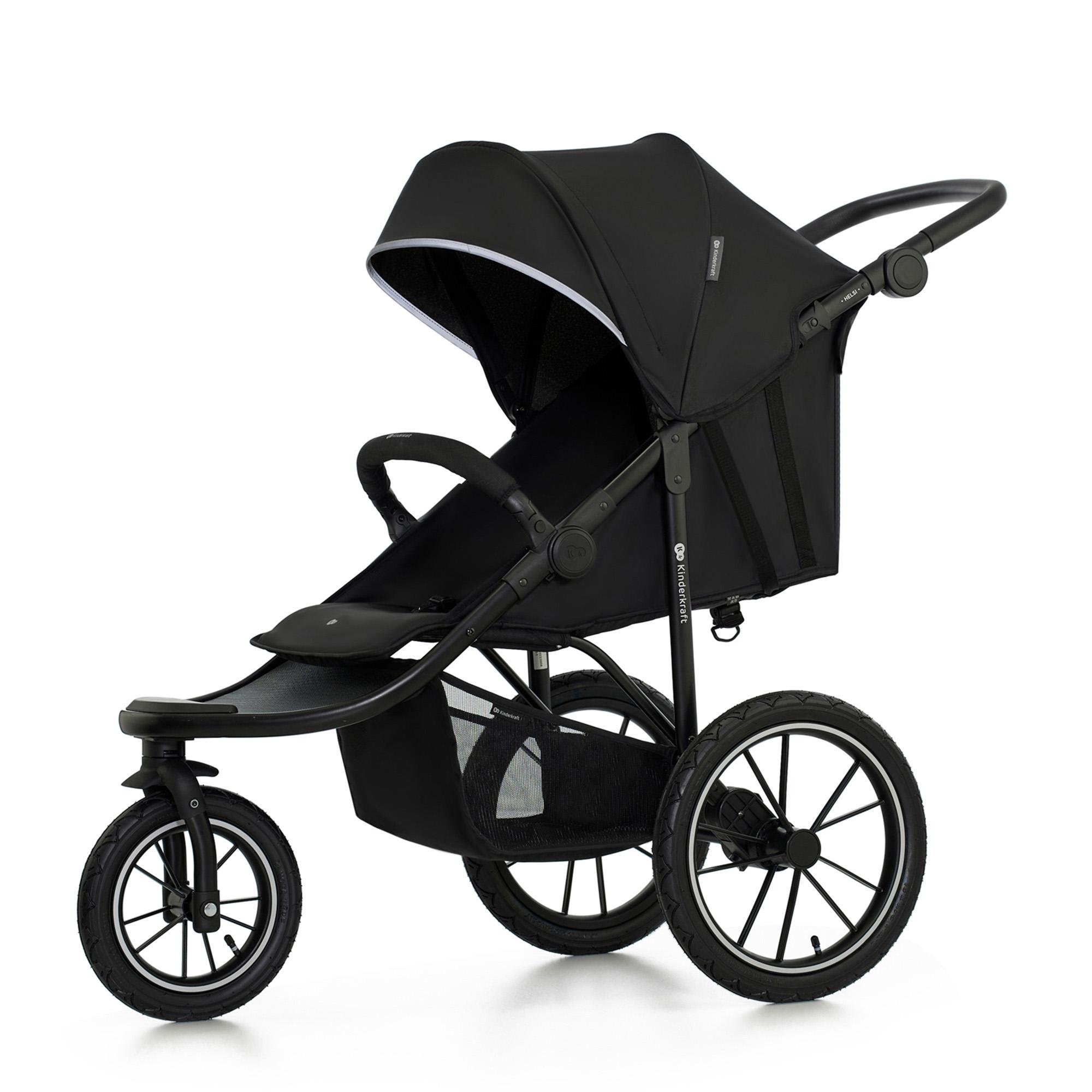 Коляска прогулочная Kinderkraft Helsi 2 Black (KSHELS02BLK0000) Коляска прогулочная Kinderkraft Helsi 2 Black (KSHELS02BLK0000)