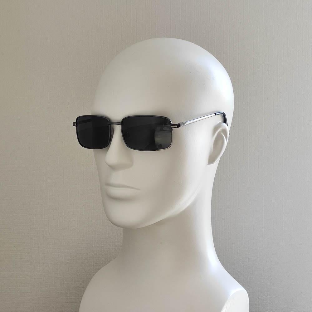 Сонцезахисні окуляри поляризовані 1022 NN з оправою із темної сталі Чорний (46641)