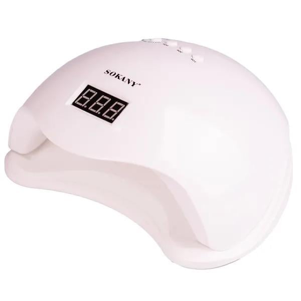 Лампа для маникюра UV/LED Sokany SK-923 для полимеризации гель лака 48 Вт Белый (SK923)