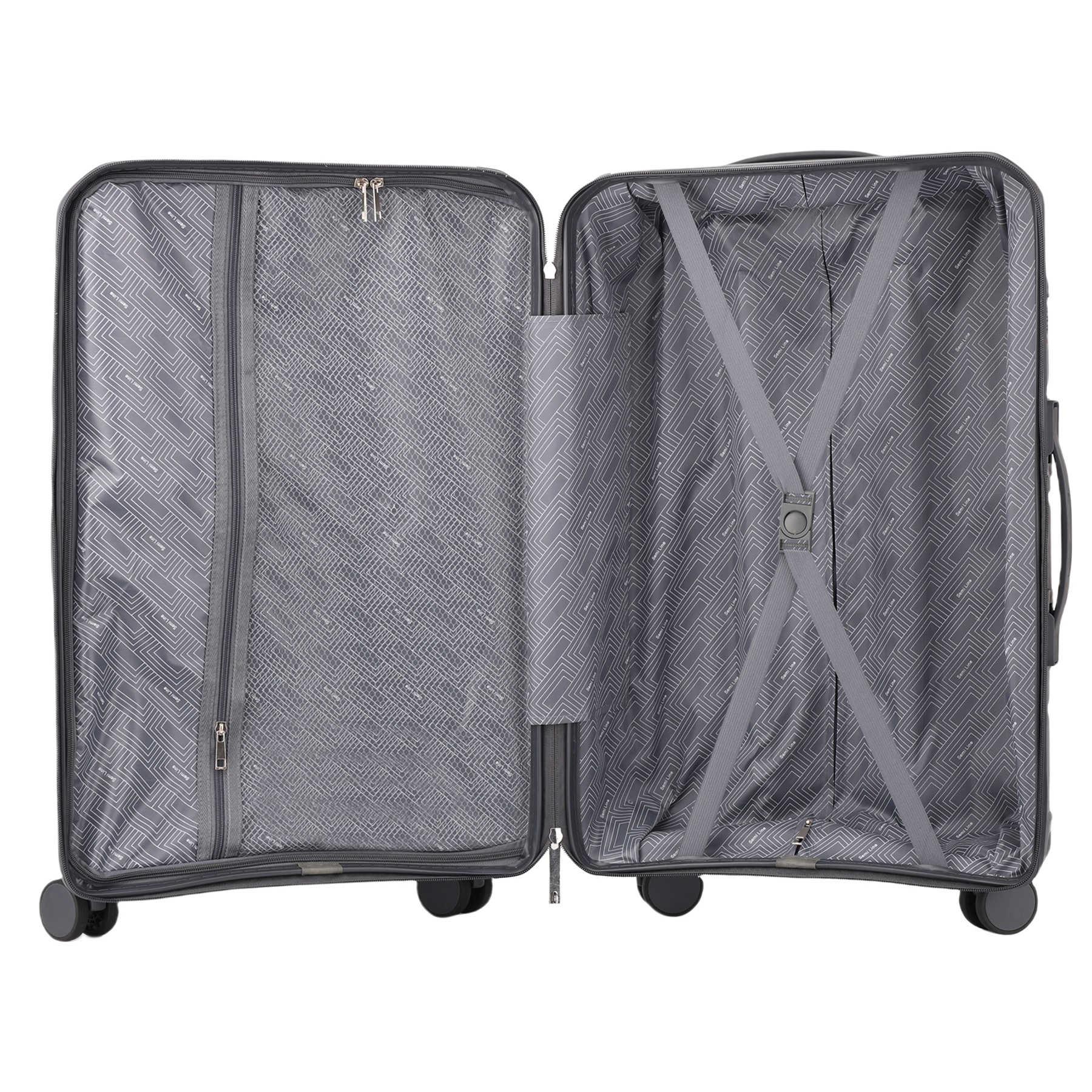 Чемодан средний SEMI LINE 24" Polypropylene M Graphite (T5835-2) - фото 6 Чемодан средний SEMI LINE 24" Polypropylene M Graphite (T5835-2) - фото 6