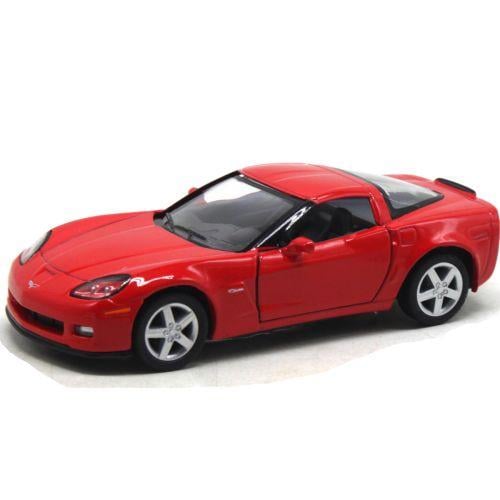 Игрушечная машинка металлическая Chevrolet Corvette Z06 2007 Красный (219743)