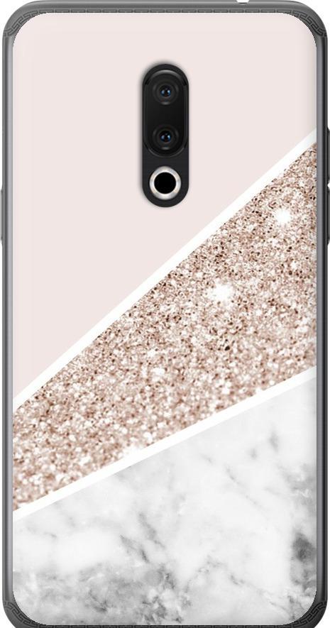 Чехол на Meizu 15 Пастельный мрамор (4342u-1472-42517)