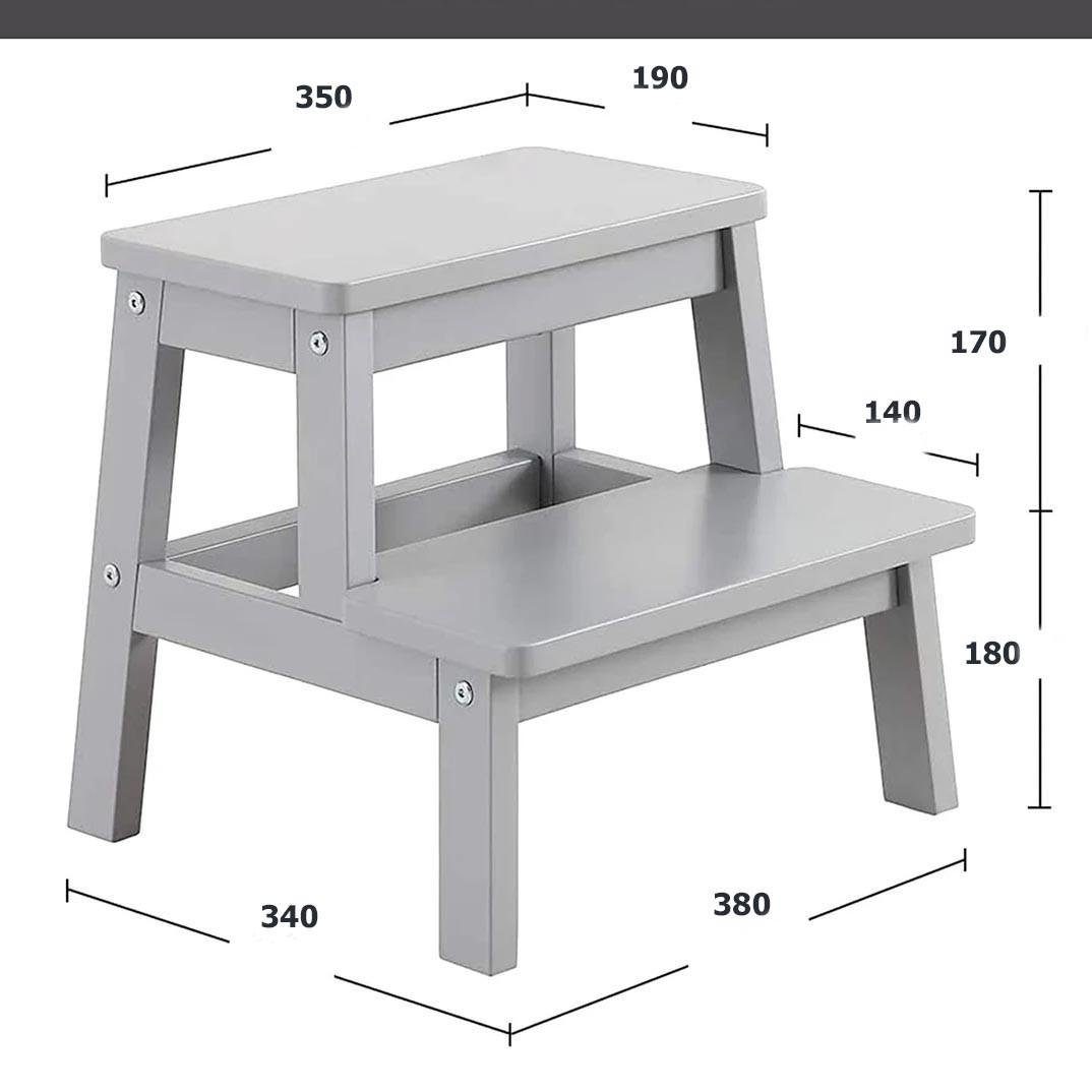 Скамейка-ступенька из дерева Лангил Капучино (ССТ-001909) - фото 2 Скамейка-ступенька из дерева Лангил Капучино (ССТ-001909) - фото 2