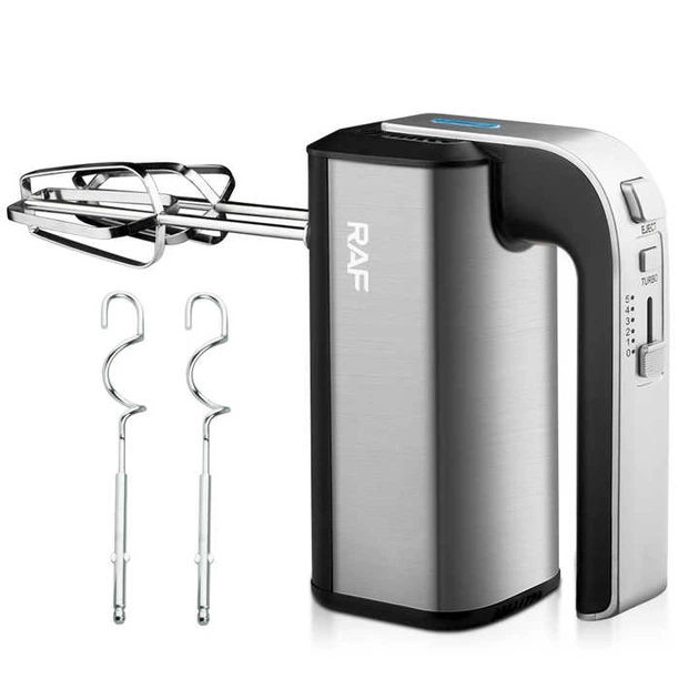 Миксер ручной RAF R.6664 800 Вт с турборежимом и насадками (ML-05436)