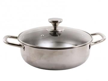 Сотейник-кастрюля с крышкой HONEYCOMB из нержавеющей стали с антипригарным покрытием 26х10 см (30452064) Сотейник-кастрюля с крышкой HONEYCOMB из нержавеющей стали с антипригарным покрытием 26х10 см (30452064)