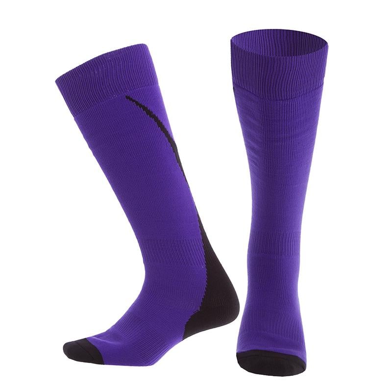 Гетри футбольні KS-04 р. 32-39 Фіолетово-чорний (57429027)