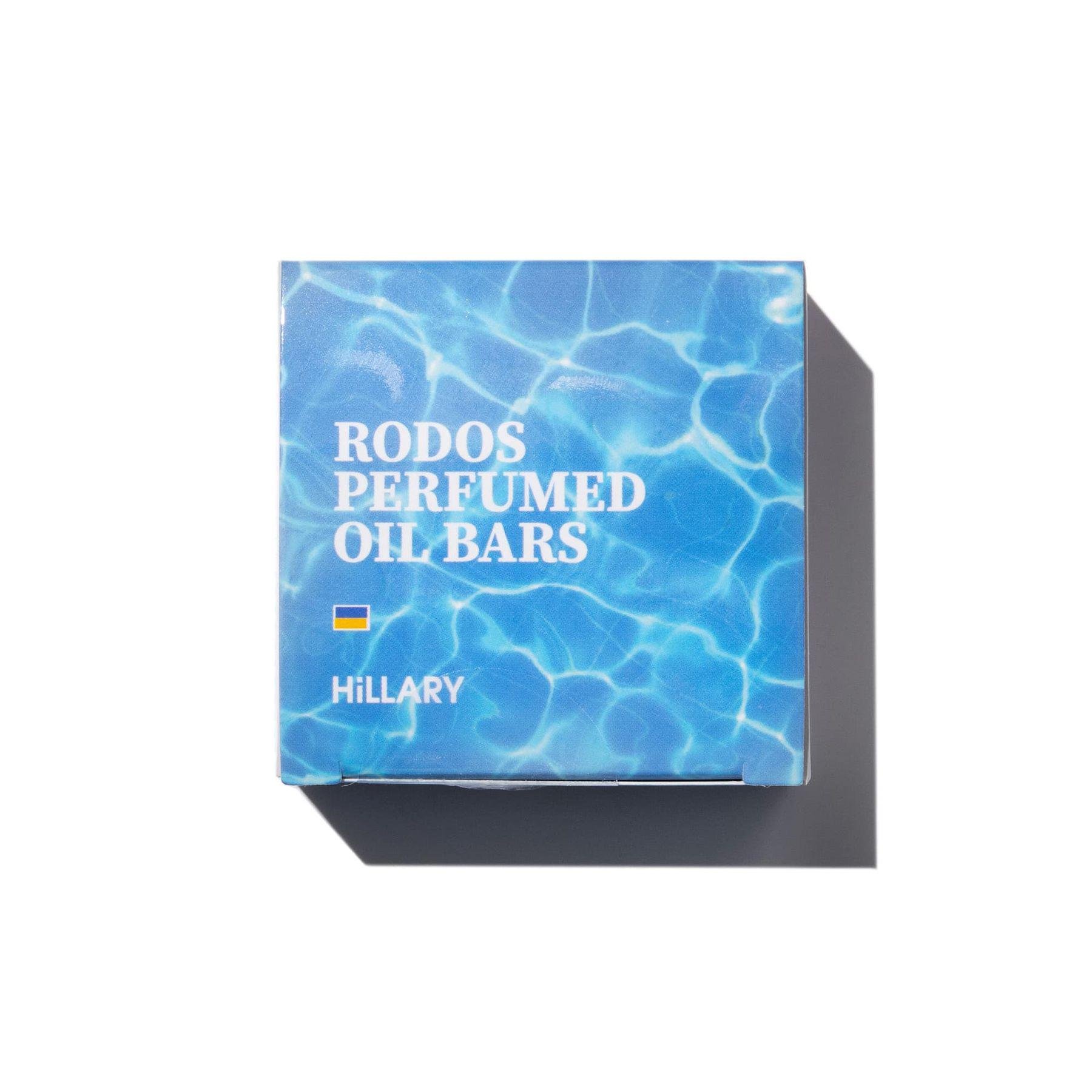 Крем-баттер твердий Hillary Perfumed Oil Bars Rodos для тіла 65 г (HI-03-309)