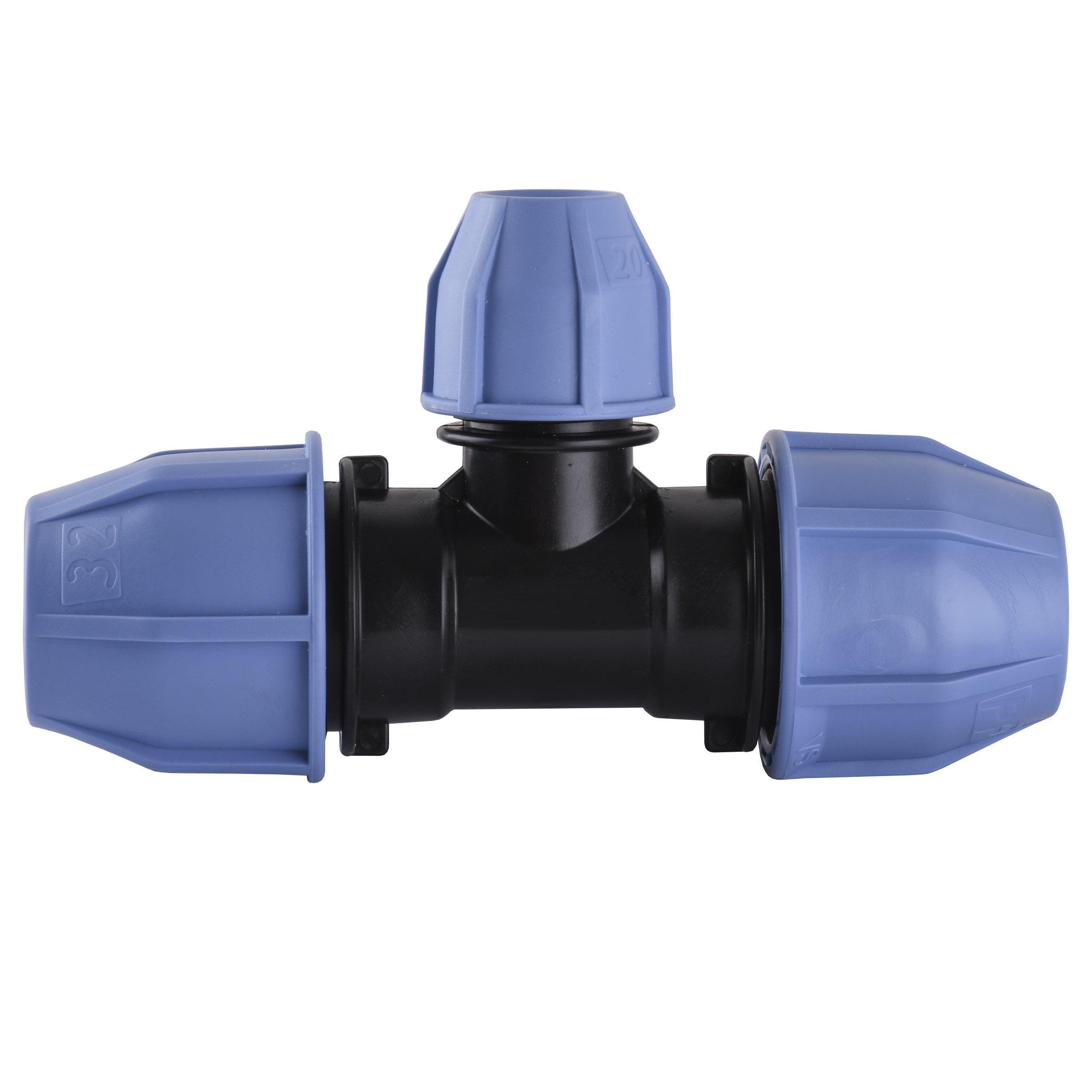 Тройник редукционный Vsplast ПНД 32х20х32 мм (3004)