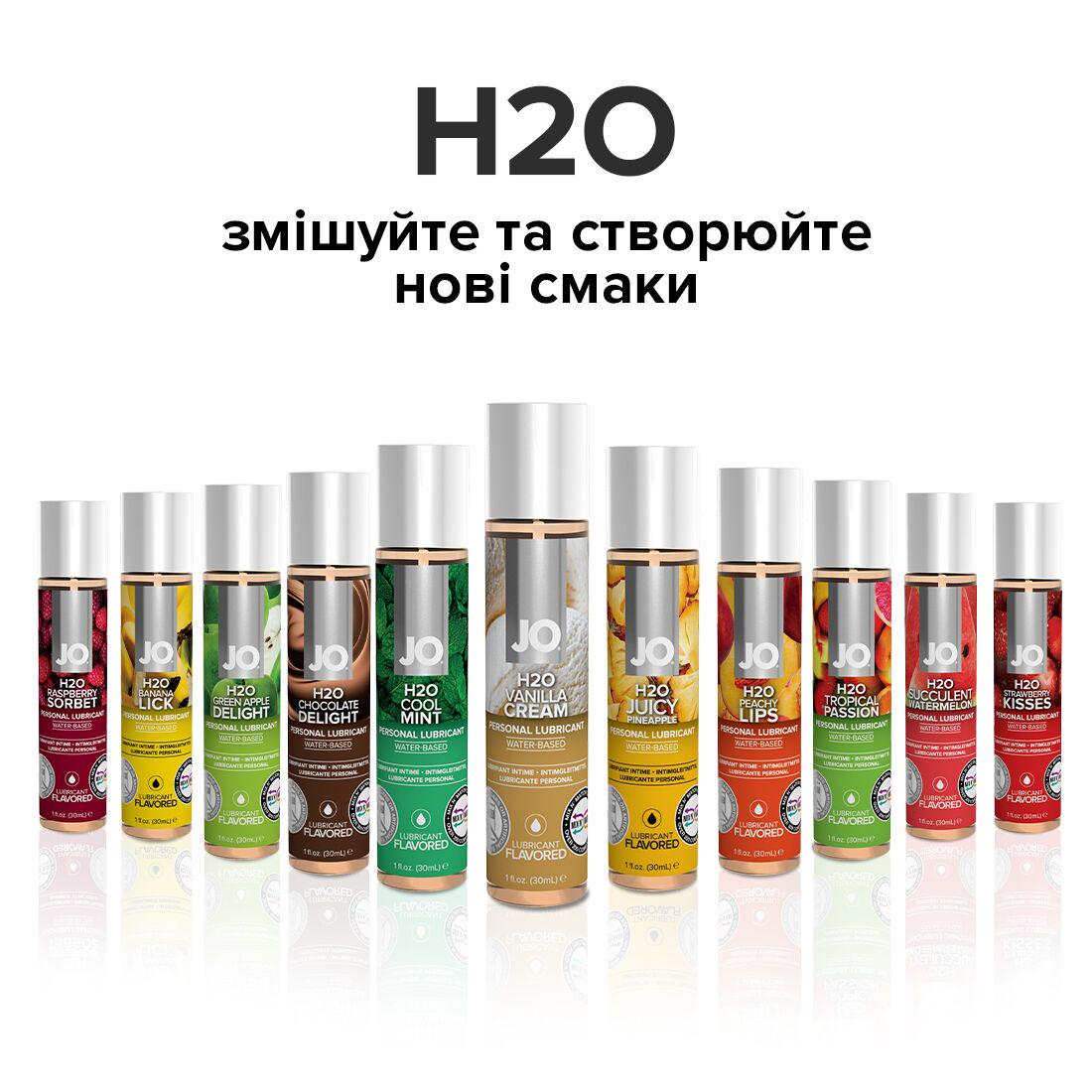 Лубрикант їстівний на водній основі System JO H2O Ванільний крем 120 мл (SO1778) - фото 5