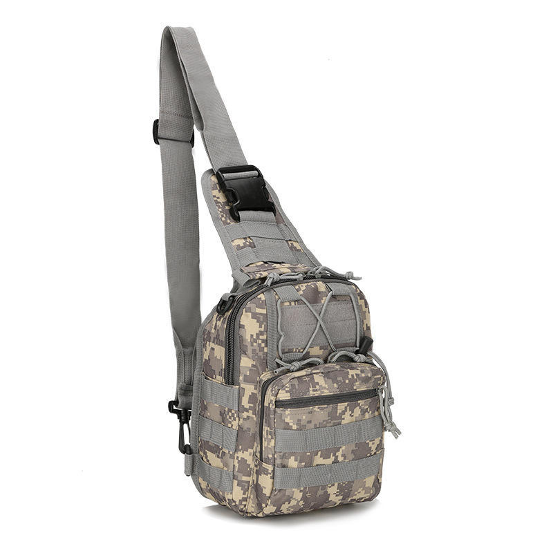 Сумка через плечо мужская 202X-Molle пиксель Серый (deb4337c)