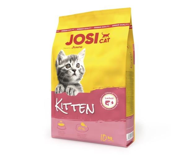 Корм сухой для котят JOSICAT Kitten с домашней птицей 10 кг